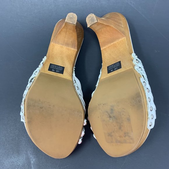 (SOLD)Steve Madden Knotted Leather Mule - Picture 5 of 9